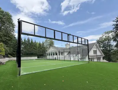 Residential panorama padel court